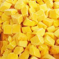 Mango Chunks IQF (Individually Quick Frozen) without syrup